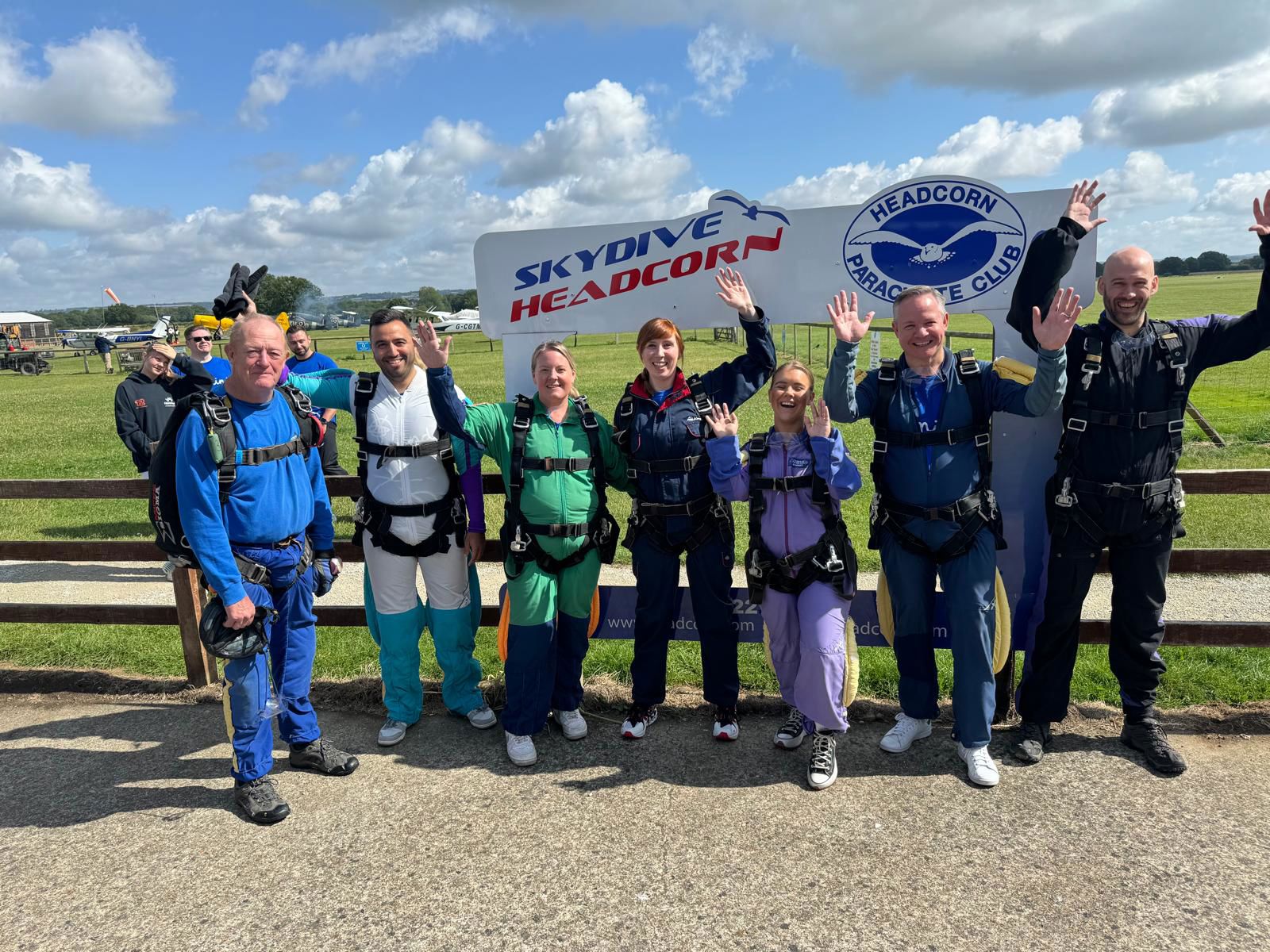 Skydive For Mind Some Of Team Clear #2